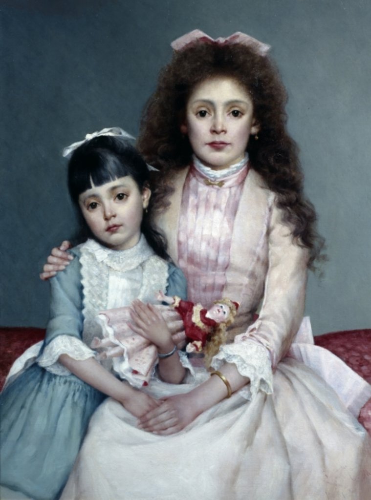 Detail of Sisters by M. Kuindji