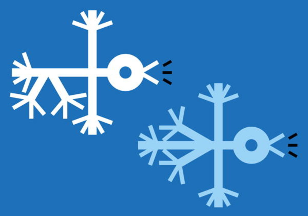 Detail of Birds Singing 2 Icon, 2005 by Thisisnotme Thisisnotme