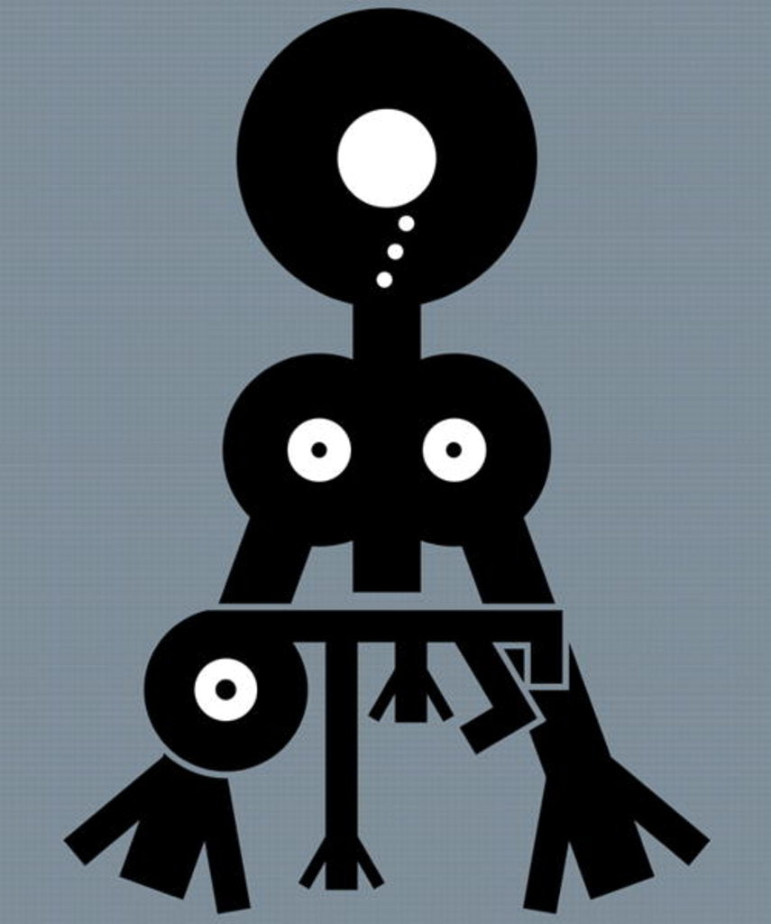 Detail of Crying Mother Icon, 2006 by Thisisnotme Thisisnotme