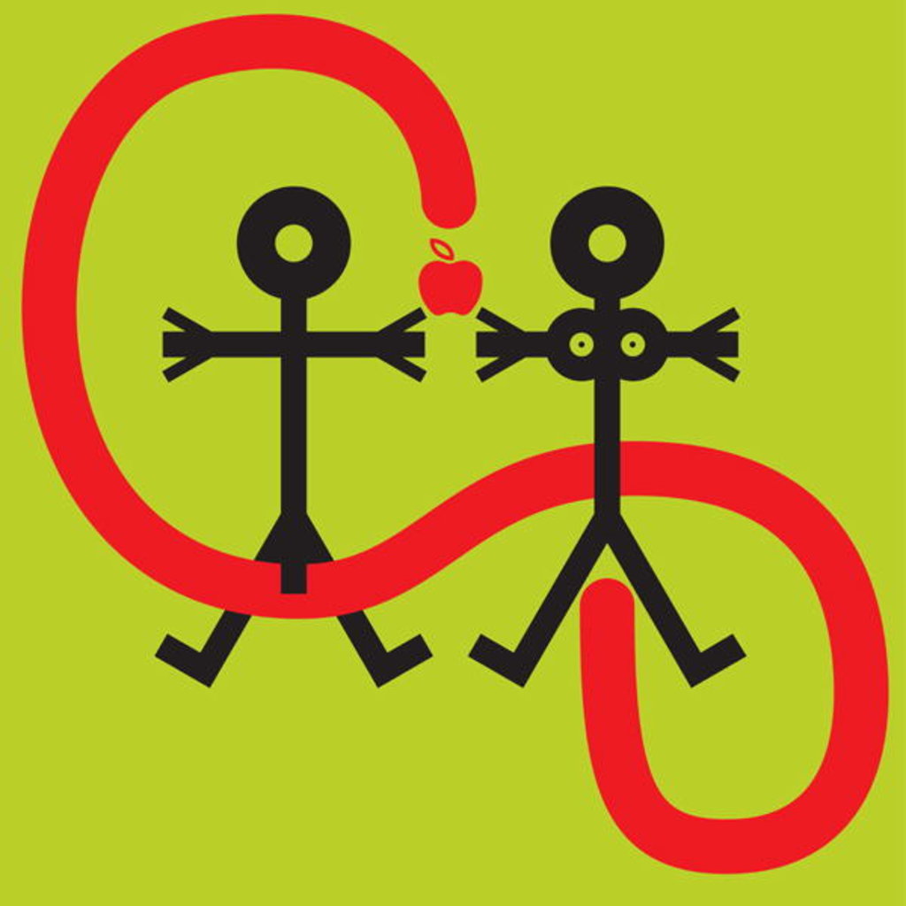 Detail of Temptation Icon, 2005 by Thisisnotme Thisisnotme