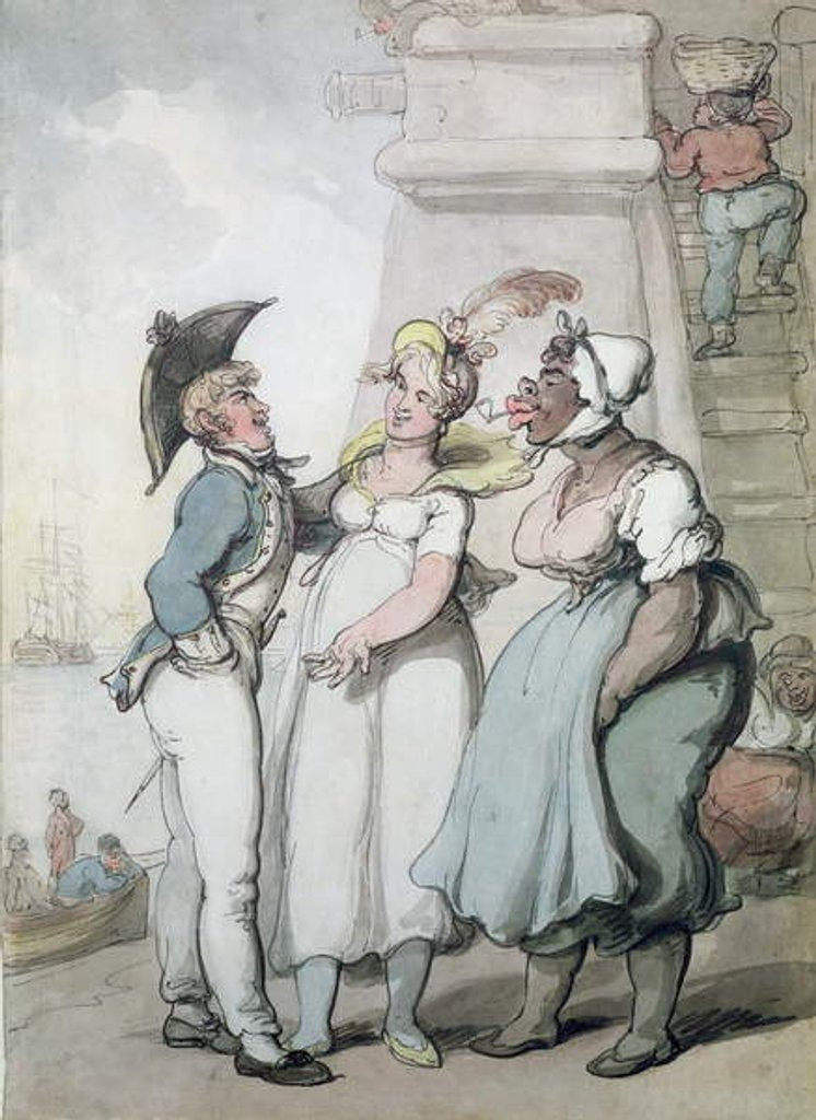 Detail of Black Magic by Thomas Rowlandson