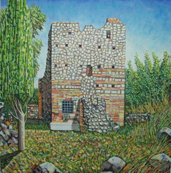 Detail of Midday Monument, 2010 by Noel Paine