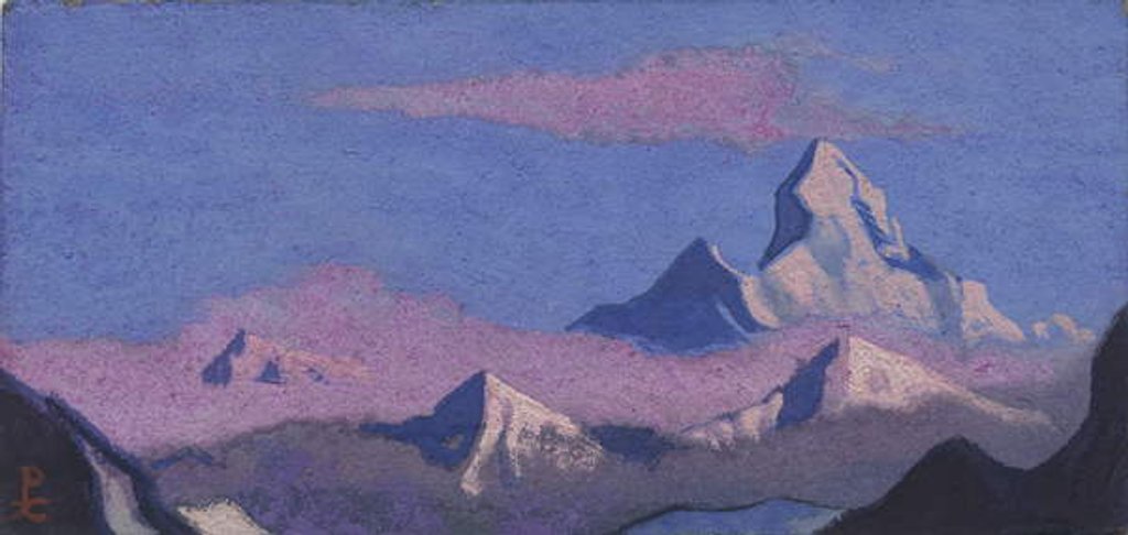 Detail of Nanda Devi, 1944 by Nicholas Roerich