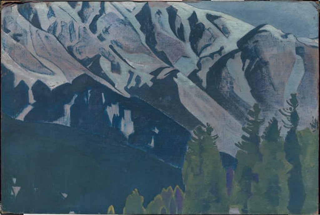 Detail of Pir Panjal by Nicholas Roerich