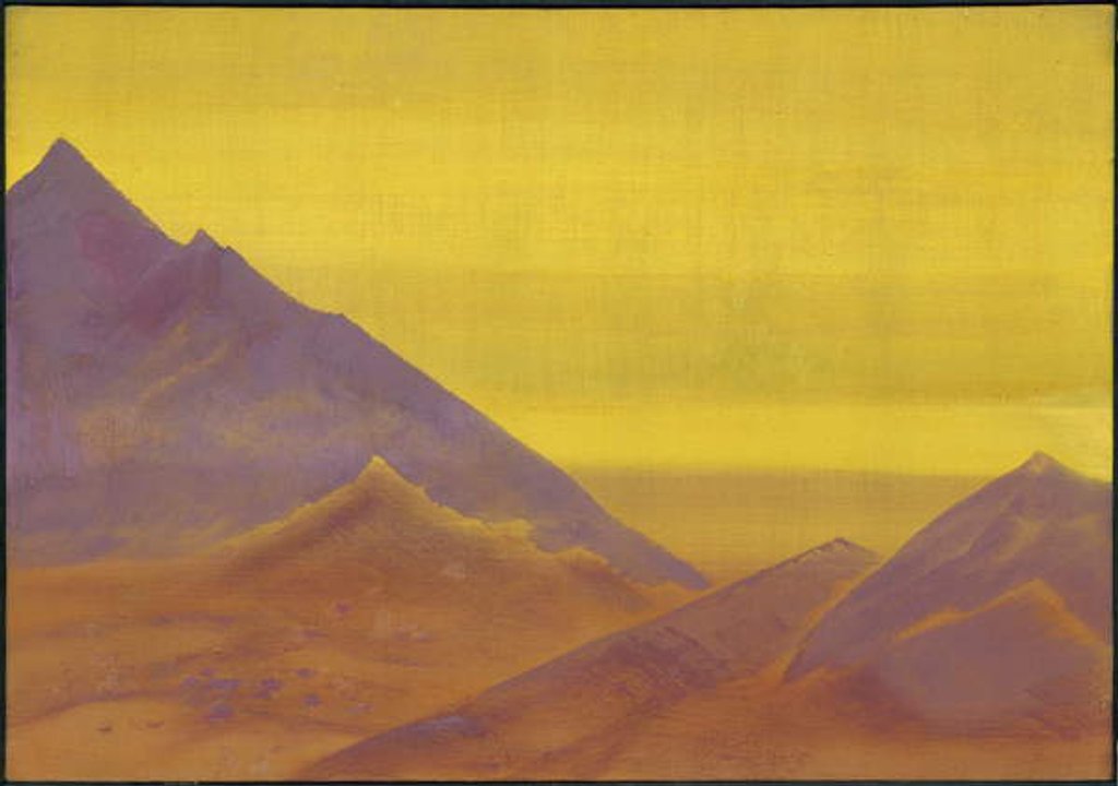 Detail of Dawn, c.1930 by Nicholas Roerich