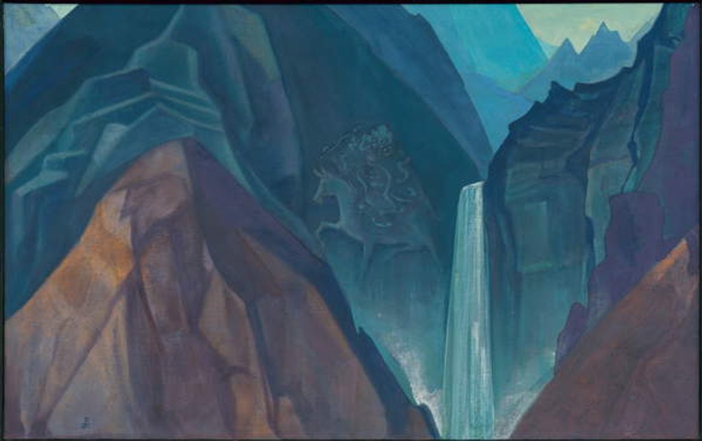 Detail of Palden Lhamo, 1931 by Nicholas Roerich