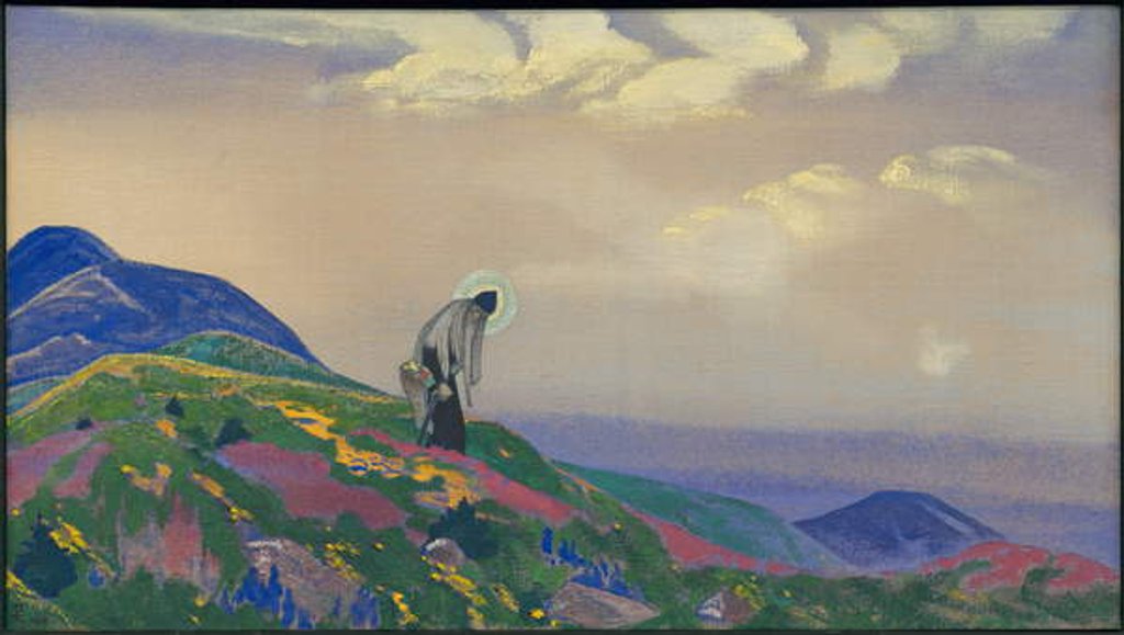 Detail of St. Panteleimon the Healer, 1931 by Nicholas Roerich
