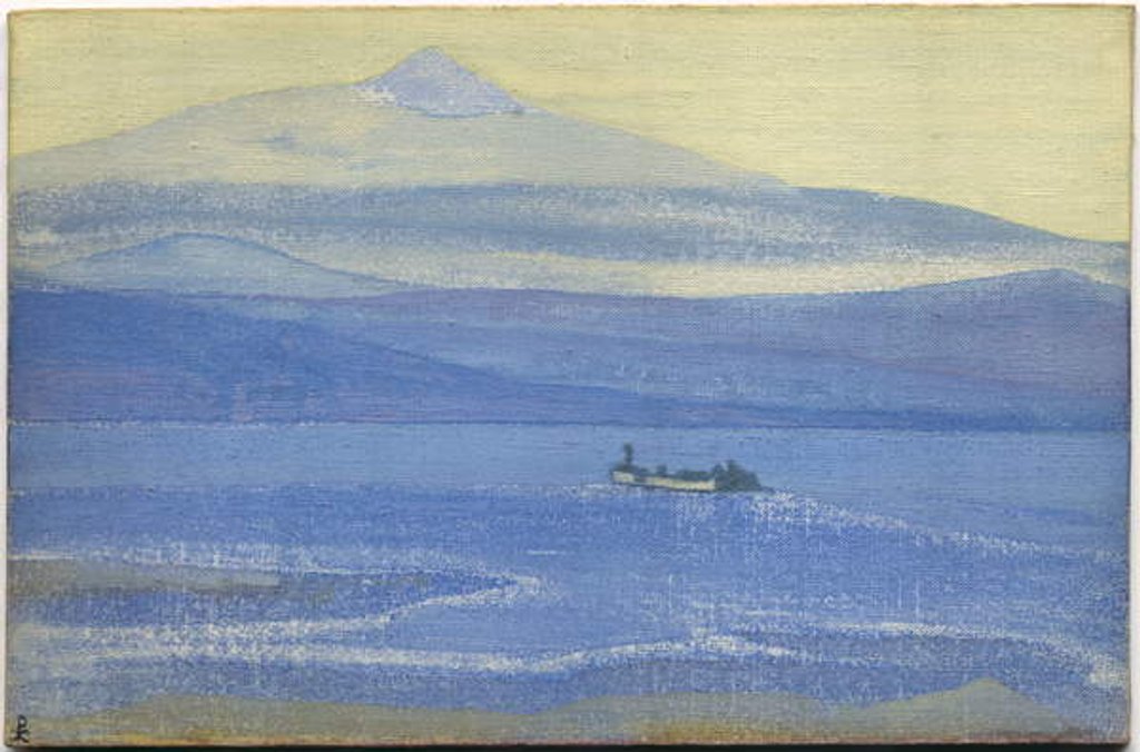 Detail of Tibetan Path, 1931 by Nicholas Roerich