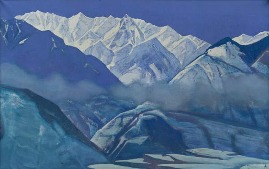 Detail of Devita, 1932 by Nicholas Roerich