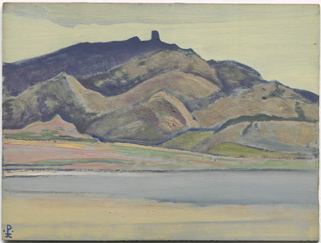 Detail of Rio Grande, 1921 by Nicholas Roerich