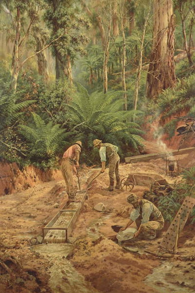 Detail of The Precious Metal, 1894 by J.A. Turner