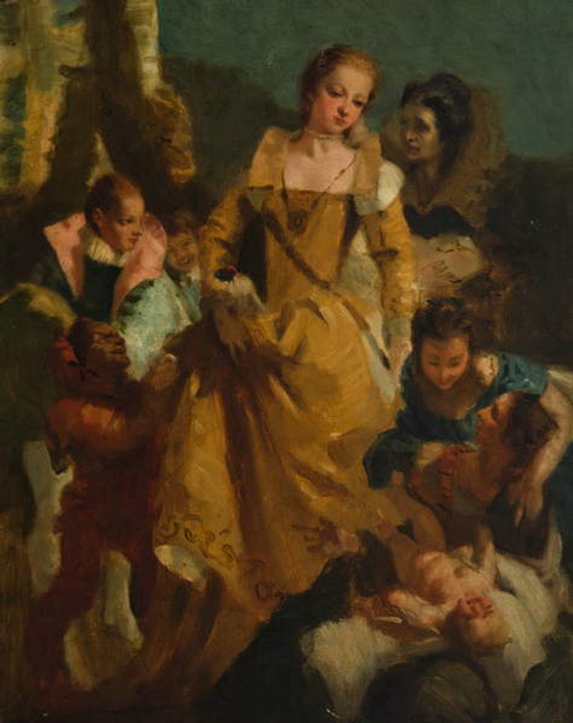 Detail of The Finding of Moses by John Henry Lorimer