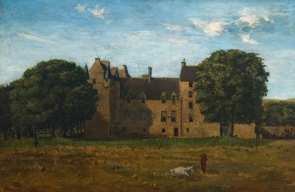 Detail of Kellie Castle, Fife by Scottish School
