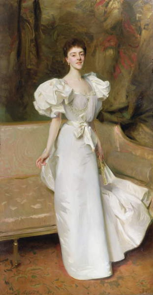Detail of Portrait of the Countess of Clary Aldringen, 1896 by John Singer Sargent
