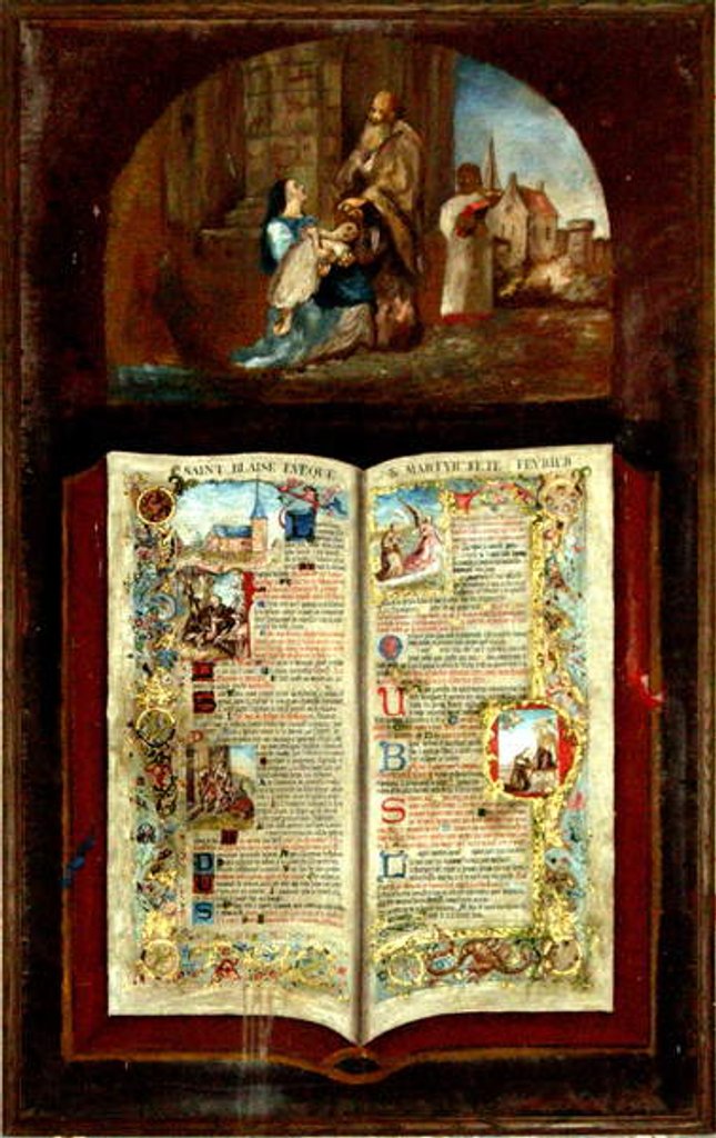 Detail of The Life of St. Blaise by French School