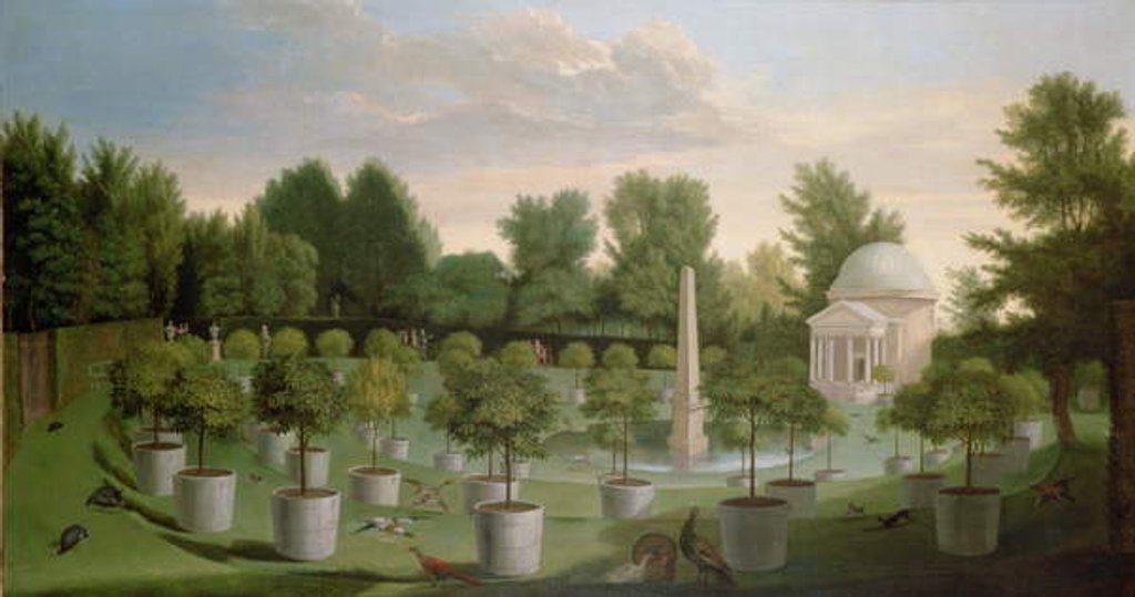Detail of Chiswick House Gardens by English School