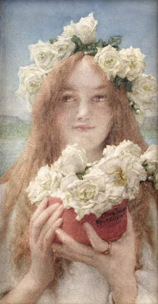 Detail of Summer Offering, 1894 by Lawrence Alma-Tadema
