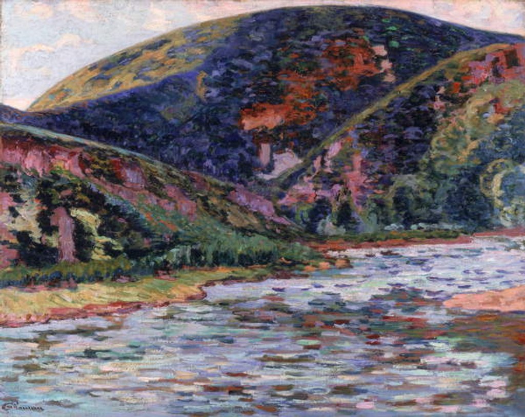 Detail of The Creuse in Summertime, 1895 by Jean Baptiste Armand Guillaumin