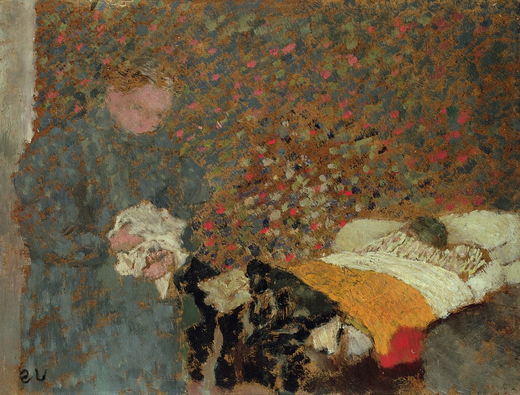 Detail of The Sick Child, c.1892 by Edouard Vuillard