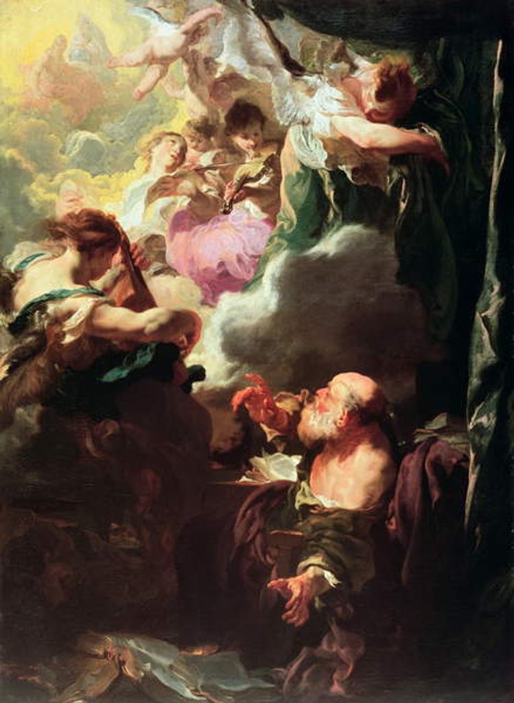 Detail of The Ecstasy of St. Paul, c.1628-29 by Johann Liss or Lis or von Lys