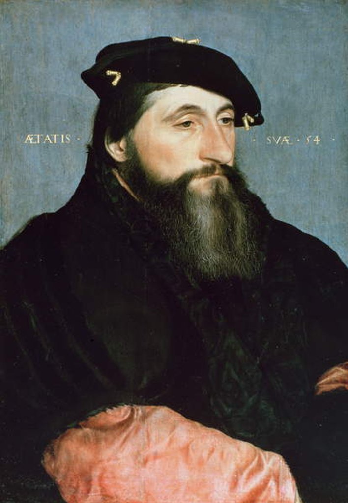 Detail of Duke Anton the Good of Lorraine c.1543 by Hans Holbein the Younger