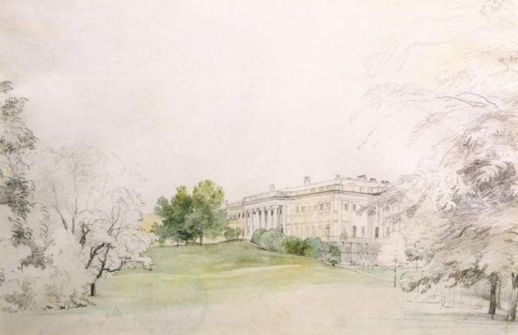 Detail of Razumovsky Palace by Rudolph von Alt