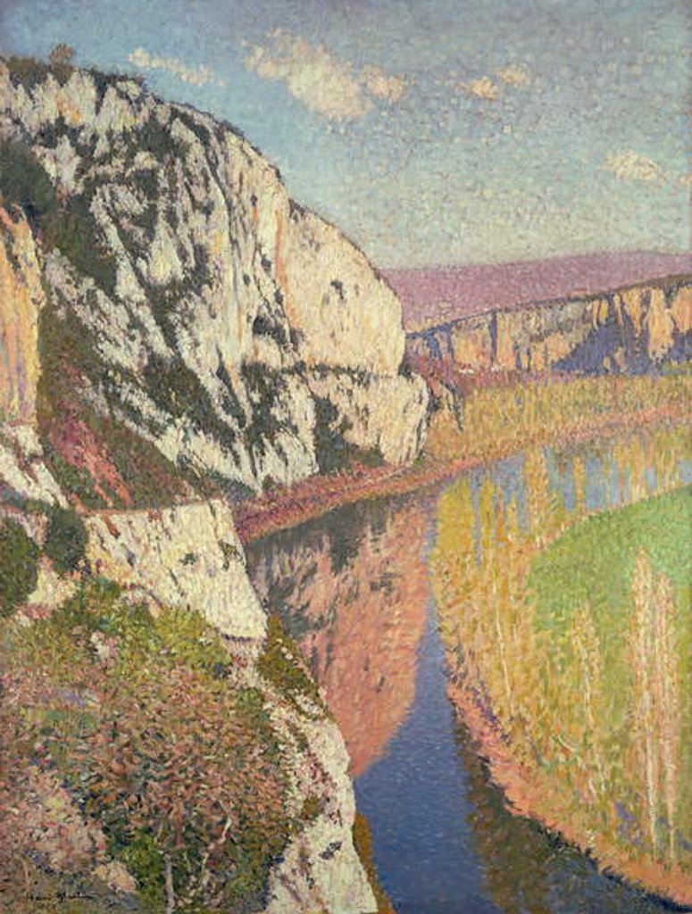 Detail of Landscape at Douellens, 1897 by Henry Moret