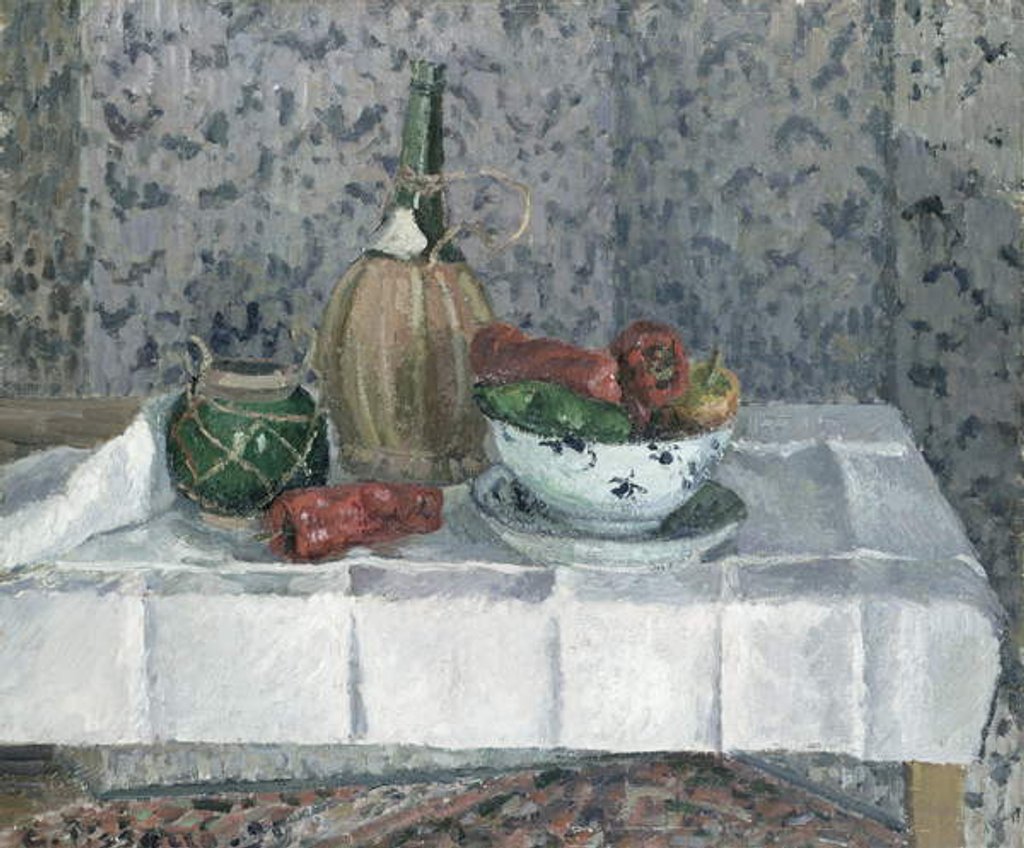 Detail of Still Life with Peppers, 1899 by Camille Pissarro