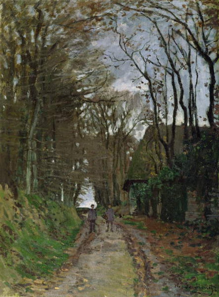 Detail of Path in Normandy by Claude Monet