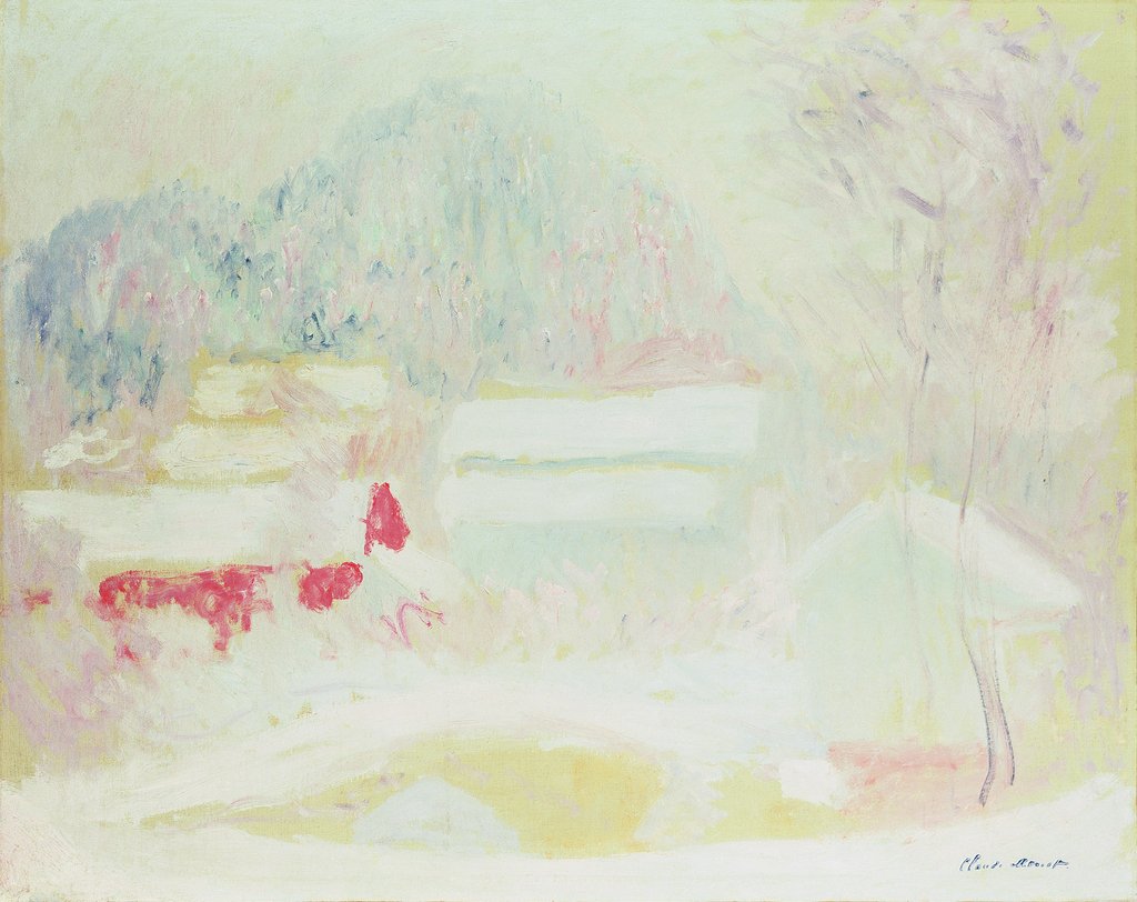 Detail of Sandviken, Norway, 1895 by Claude Monet