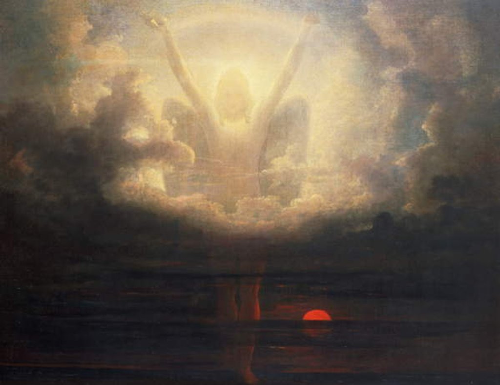 Detail of Apocalypse by Francis Danby