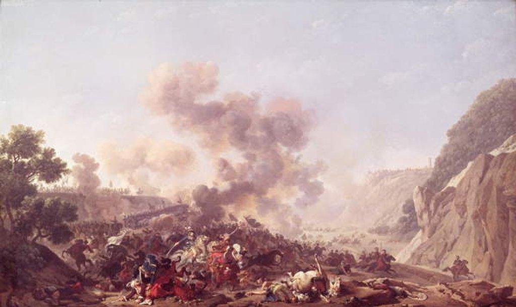 Detail of General Jean Andoche Junot Duc d'Abrantes, at the Battle of Nazareth, 8th April 1799 by Nicolas Antoine Taunay