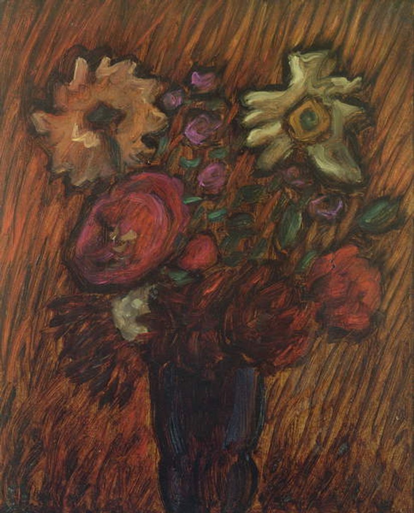 Detail of Asters, 1936 by Alexej von Jawlensky