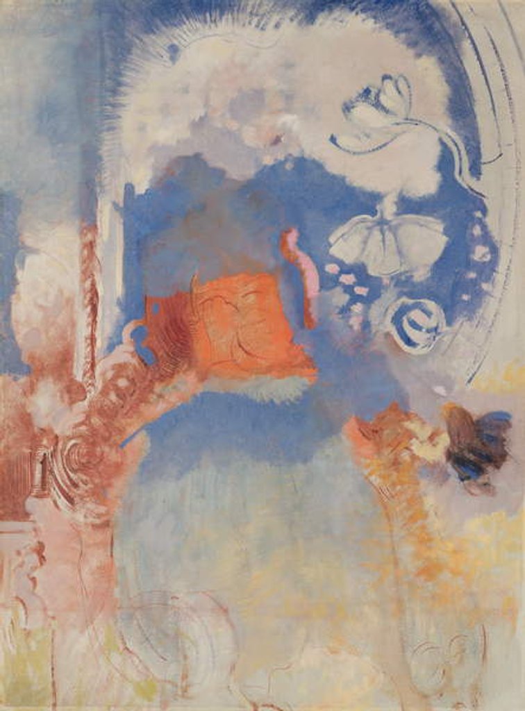Detail of Composition, c.1900 by Odilon Redon