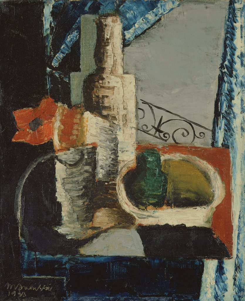 Detail of Still Life, 1923 by Louis Marcoussis