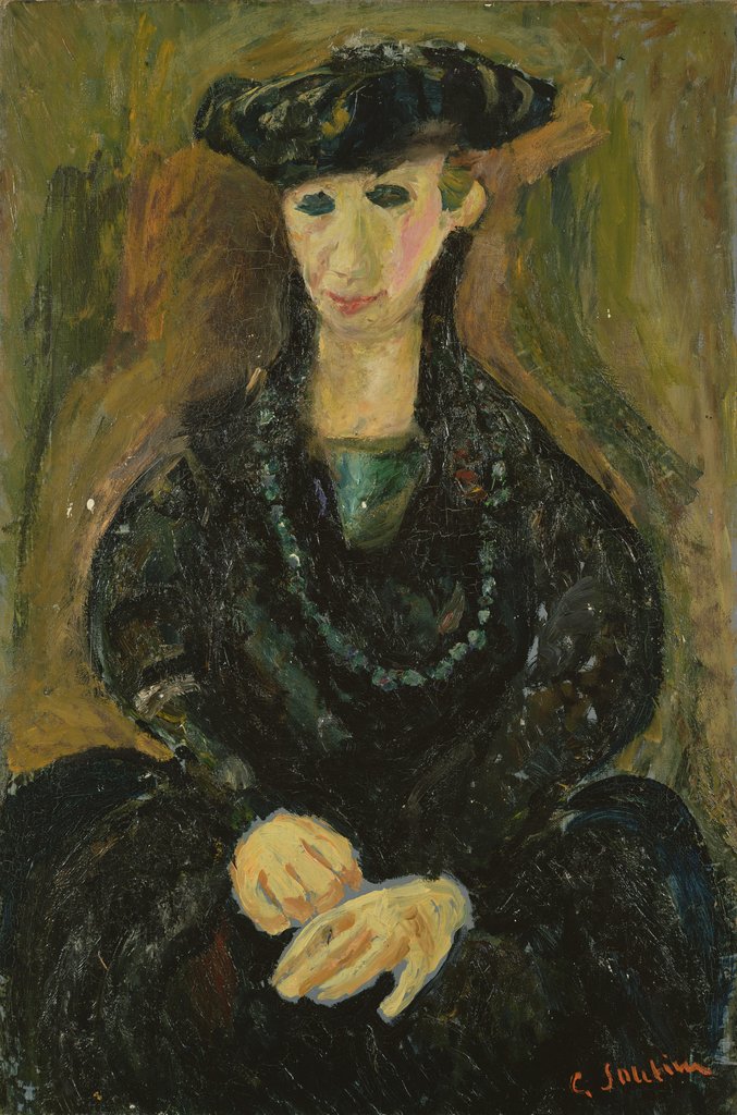 Detail of The Venetian Woman, c.1926 by Chaim Soutine