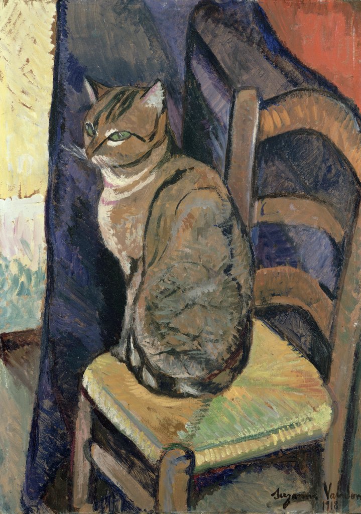 Detail of Study of a Cat, 1918 by Marie Clementine (1865-1938) Valadon