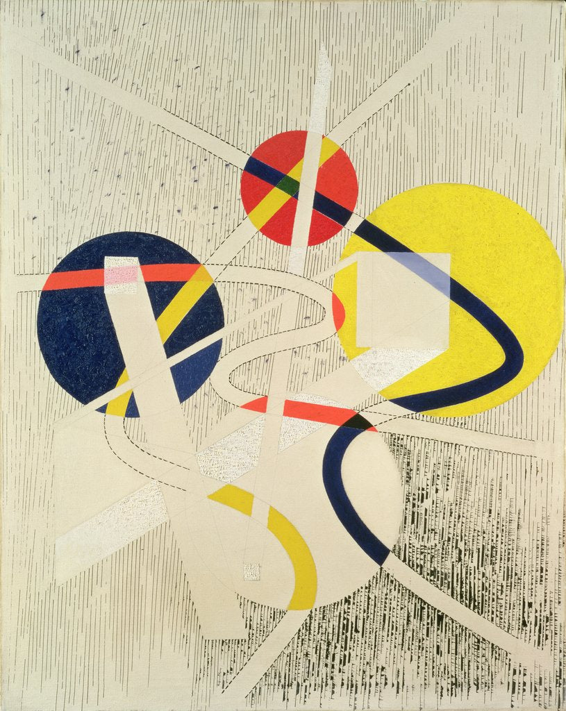 Detail of Nuclear Space, 1946 by Laszlo Moholy-Nagy
