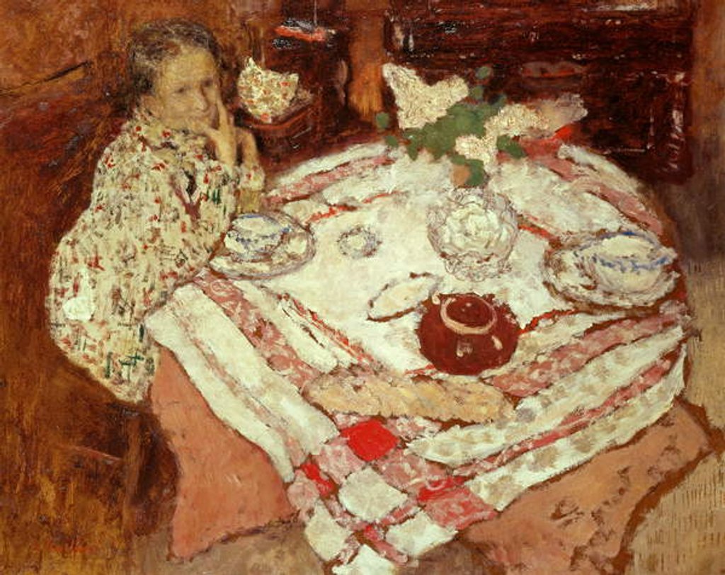 Detail of Breakfast, c.1902 by Edouard Vuillard