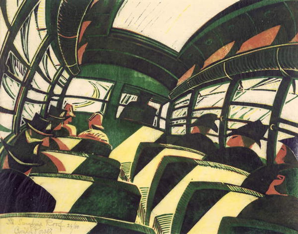 Detail of The Sunshine Roof, c.1934 by Cyril Edward Power