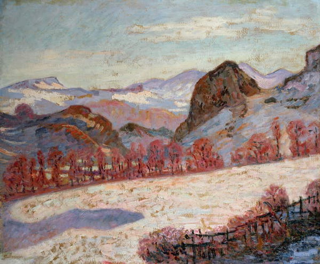 Detail of St. Sauves d'Auvergne, c.1900 by Jean Baptiste Armand Guillaumin