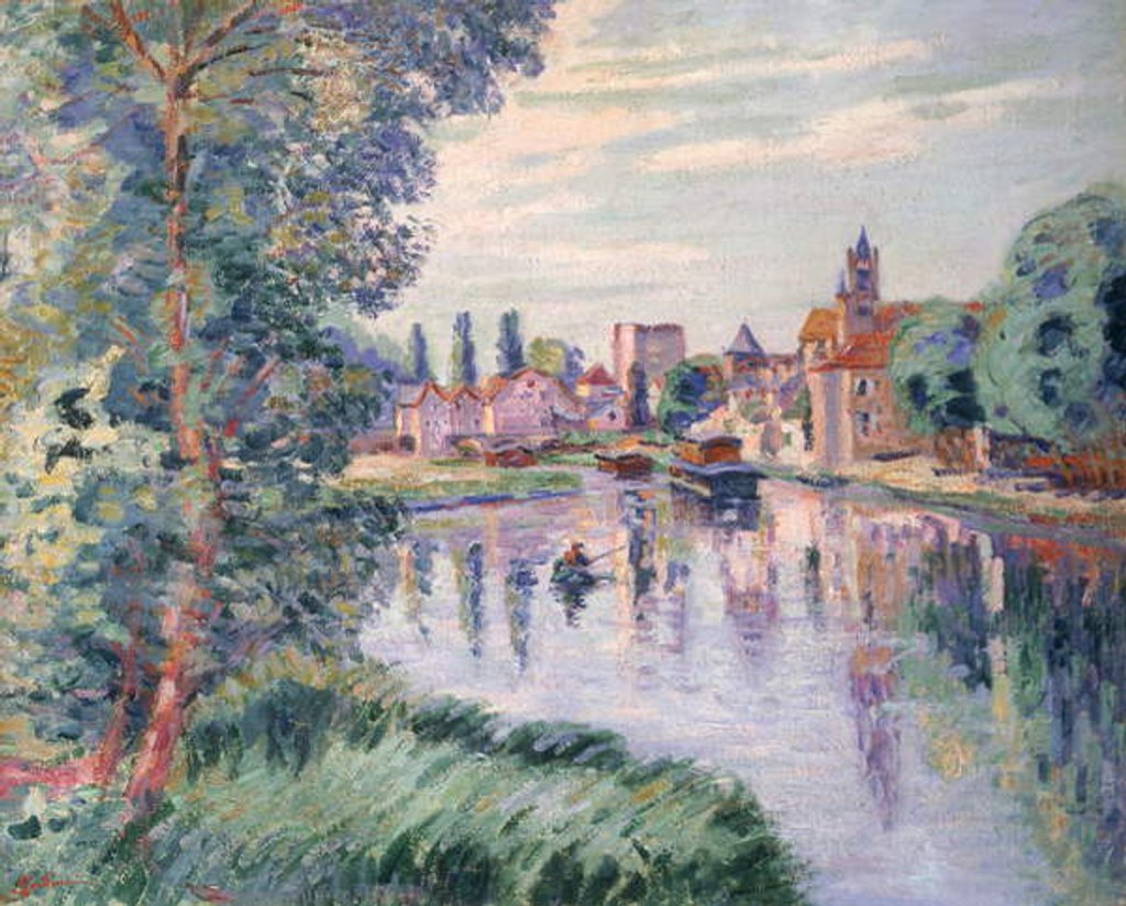 Detail of The Old Samois, c.1900 by Jean Baptiste Armand Guillaumin