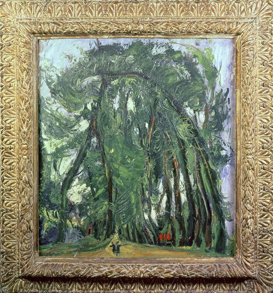 Detail of The Grands Pres at Chartres, 1935 by Chaim Soutine