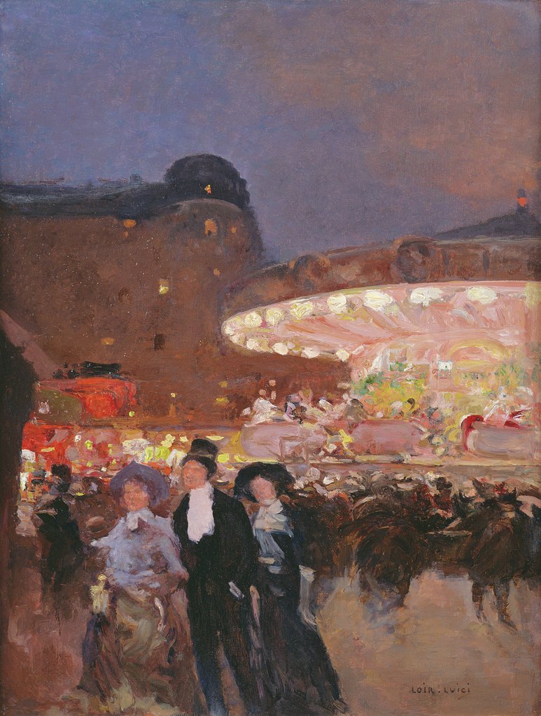 Detail of Untitled by Luigi Loir