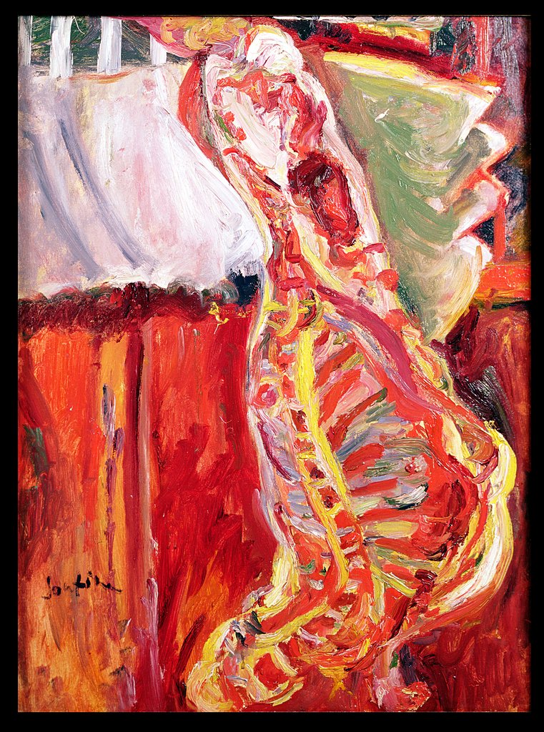 Detail of Side of Beef, c.1923 by Chaim Soutine
