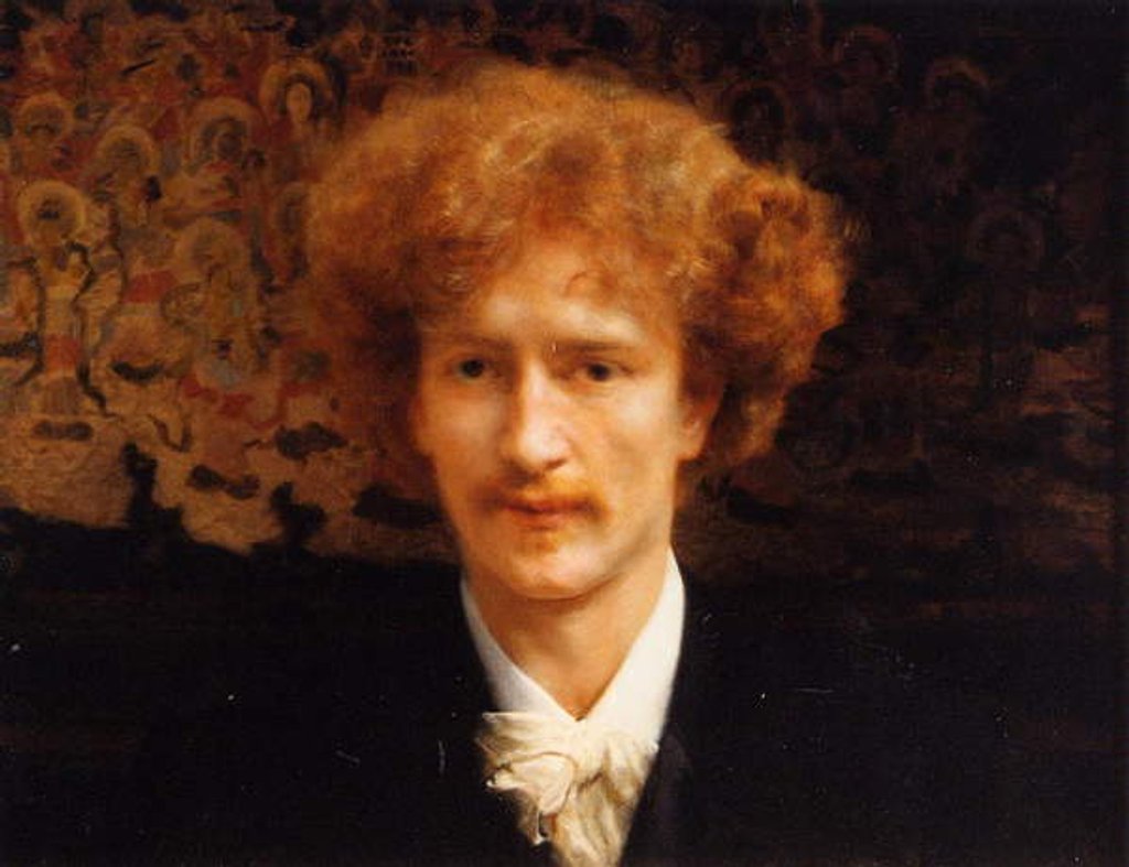 Detail of Portrait of Ignacy Jan Paderewski, 1891 by Lawrence Alma-Tadema