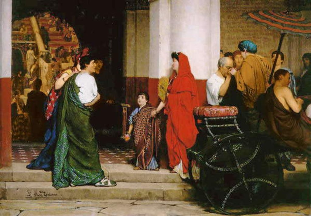 Detail of Entrance to a Roman Theatre, 1866 by Lawrence Alma-Tadema