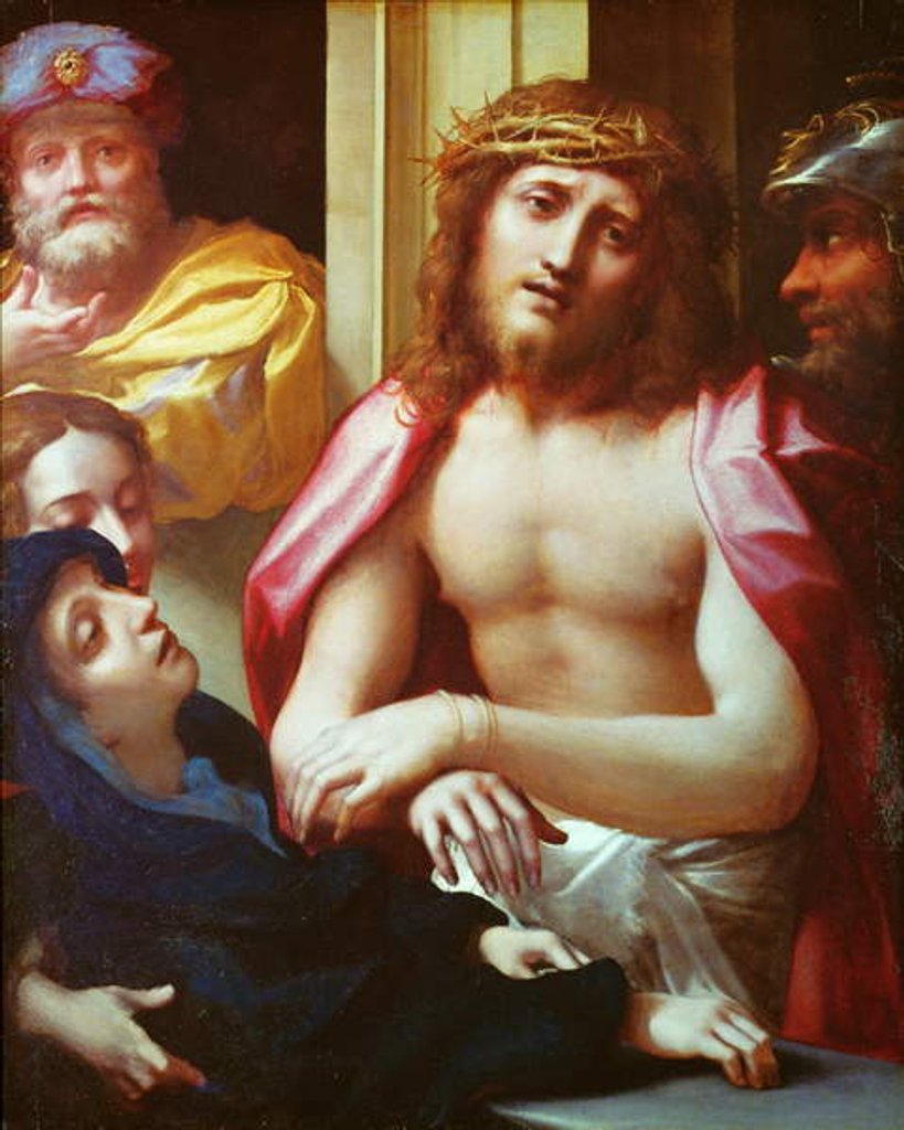Detail of Christ Presented to the People by Correggio