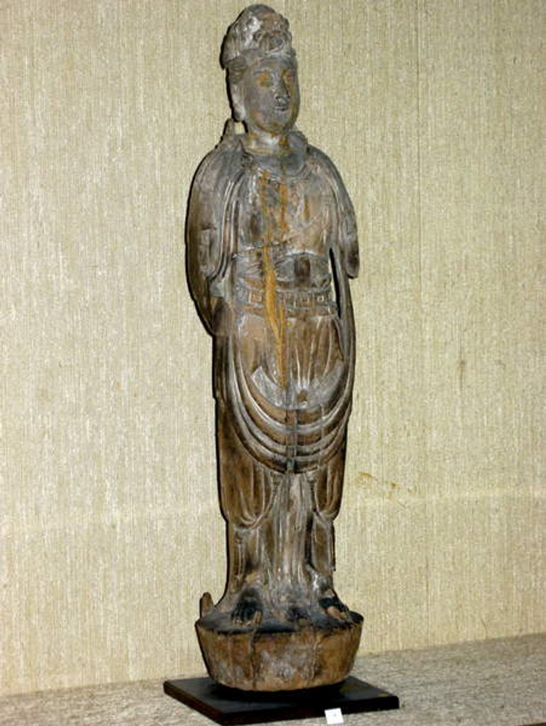Detail of Kouan-yin, bodhisattva of compassion, Song Dynasty by School Chinese