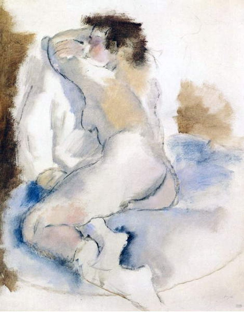 Detail of Germaine, 1929 by Jules Pascin
